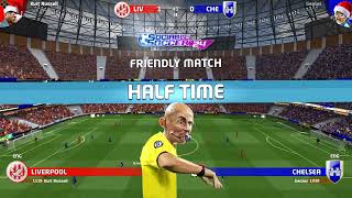 Sociable Soccer 24  Friendly Liverpool vs Chelsea [upl. by Tongue]