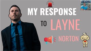 My Response to Layne Norton [upl. by Okiram]