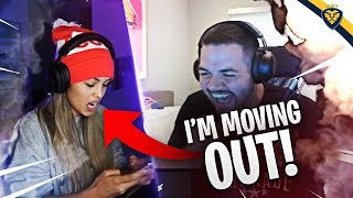 VALKYRAE IS MOVING OUT AFTER WHAT WE DID Fortnite Battle Royale [upl. by Chesna]