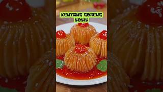 Kentang Goreng Sosis jajanan makanankreatif food makananmudah cemilan makananpraktis makanan [upl. by Rita]