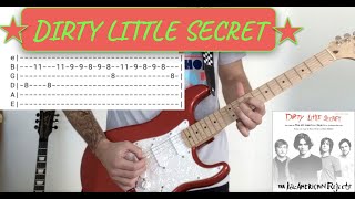 All American Rejects  Dirty Little Secret  Guitar cover w Tabs🎸 [upl. by Belanger]