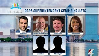 6 semifinalists announced for Duval County superintendent position [upl. by Dnalon]