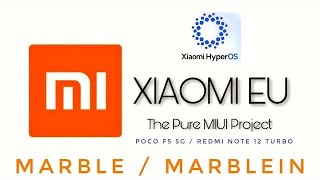 Xiaomi EU HyperOS 1030 Stable Poco F5 5G Android 14 [upl. by Ikcin]