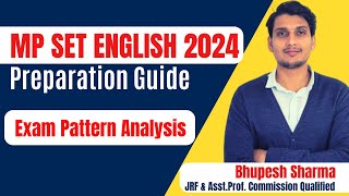 How to Prepare for MP SET English 2024  Analysis of SET English exam pattern [upl. by Monica]