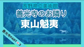 【長野】東山魁夷・長野県立美術館・東山ブルー🎨善光寺近所 [upl. by Ylaek]