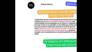 RESICO ¿CFDI Público en General ¿Desglosar Folios ¡La Respuesta Definitivaquot [upl. by Meaghan]