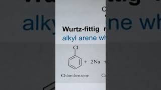 Wurtz fittig reaction organic chemistry। NEET 2022 [upl. by Nairred745]