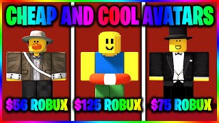 Cheap amp Cool Looking Roblox Avatars That Cost A Few Robux [upl. by Ecnarrat]