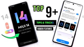 MIUI 14 New Top 9 Unique Hidden Features Tips amp Tricks  MIUI 14 Update [upl. by Elnore973]