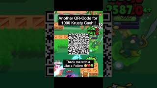 Next QRCode After 100 uses 😁❤️ brawlstars spongebob supercellcreator [upl. by Siriso729]