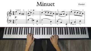 Handel  Minuet In A Minor [upl. by Aenitsirhc]