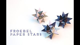 Froebel aka German or Nordic Paper Stars [upl. by Fermin]