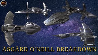 Asgard ONeill Class Breakdown Stargate [upl. by Shurlocke]