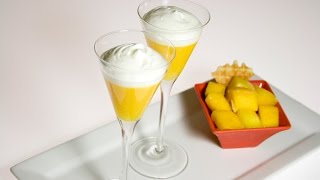 Molecular Gastronomy  Mango Verrines Recipe [upl. by Rothwell]