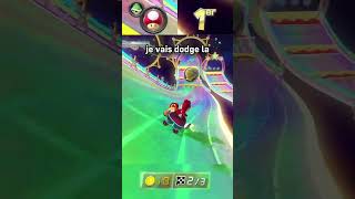 Un champignon et une carapace qui sauvent ma partie  👊 mariokart mariokart8deluxe shorts [upl. by Leggat268]