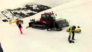 Stubaier Gletscher Helicopter Rescue in Wilde Grubn [upl. by Langbehn]