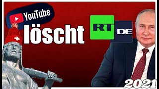 YouTube löscht RT DE  Merkels Abschiedsgeschenk [upl. by Spring]