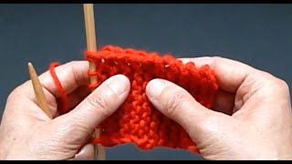 Knitting Tutorial  Two Different Types Of Edges [upl. by Triny600]