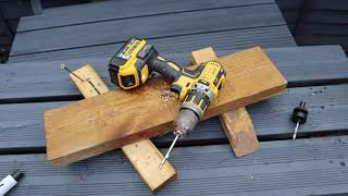 Dewalt DCD795 drill TOOL review [upl. by Ellednahs231]