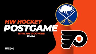 Flyers Crush Sabres  HW Hockey Postgame Show [upl. by Eelyac]