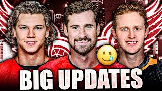 TERRIBLE RED WINGS NEWS  LOTS OF DETROIT TRADE UPDATES SIGNING TALK amp RUMOURS [upl. by Anelrats]