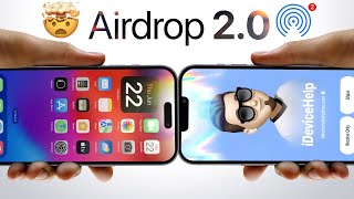 AirDrop 20 Update in iOS 17 [upl. by Yrallam]