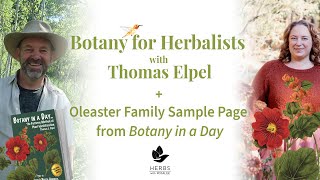 Botany for Herbalists with Thomas Elpel  Oleaster Family Sample Page from Botany in a Day [upl. by Natanhoj]