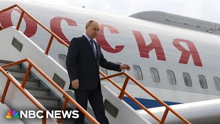 Russian President Putin travels to North Korea [upl. by Leveroni]