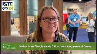 Melissa Loble Chief Academic Officer Instructure makers of Canvas [upl. by Ahsek]