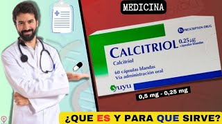 CALCITRIOL 💊¿Qué es y para que sirve HIPOCALCEMIA  ¡Descubre todos los detalles [upl. by Hnahym535]