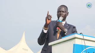 Speech by Bior Abijok Mayen Outgoing Chairman at BYADs Inauguration Ceremony [upl. by Oidacra]