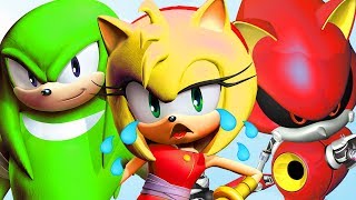 Color Changing Knuckles Sonic Boom Action Figure Collectibles [upl. by Enamrej]