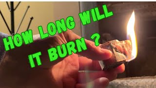 DIY firestarter burn long enough for you [upl. by Lianne]