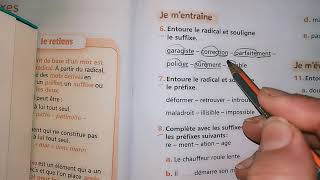 Les préfixes et les suffixes  exercices [upl. by Orestes120]