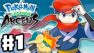 Pokemon Legends Arceus  Gameplay Walkthrough Part 1  Hisui Region Intro Nintendo Switch [upl. by Walling]