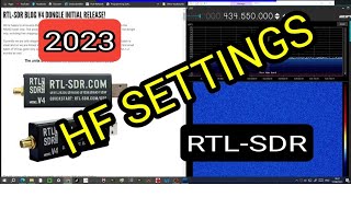 RTL SDR  HF SETTINGS   INSTALL amp TEST VIDEO [upl. by Atiuqam69]