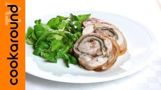 Coniglio porchettato  Come cucinare il coniglio in porchetta [upl. by Stacy511]