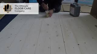 Filling Wooden Floors Part 1 Resin Filler [upl. by Ticknor]