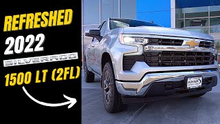 REFRESHED 2022 Silverado 1500 LT 2FL Review [upl. by Conover823]