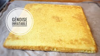 RECETTE DE GENOİSE İNRATABLE idéale pour bûches et gâteaux roulés [upl. by Sheppard237]