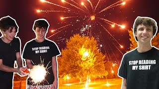 Shooting Fireworks With TJ Breese [upl. by Yhprum703]