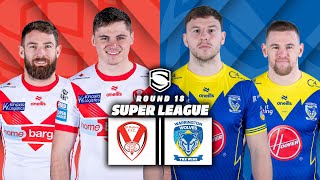 St Helens vs Warrington Wolves  Round 18  Super League 2024 [upl. by Naesal519]