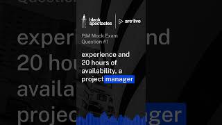 Project Management Mock Exam Question 1  ARE 50 PjM Mock Exam architecture [upl. by Langelo275]