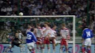 Francja  Polska 1995 11  France  Poland 1995 11  Białoczerwone jedenastki HD [upl. by Etteloiv255]