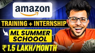 Amazon ML Summer School 2024  How to Prepare  Free Resources  15 Lakh Stipend🤑 [upl. by Mcilroy30]