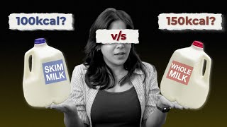 Whole Milk vs Low Fat Milk [upl. by Orabla]