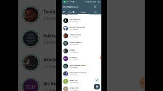 How to Change your WhatsApp Status Slides from Horizontal View back to the Vertical View [upl. by Dorwin]