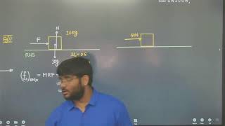 NEETIIT 2025 PHYSICS  FRICTION  NEWTONS LAW OF MOTION [upl. by Outhe475]