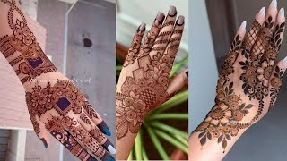 Stylish and beautiful mehendi designs 202324beautiful back hand mehendi designs mehndi designs [upl. by Eeltrebor442]