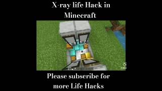 Underground Base XRay  Minecraft Hack trending minecraft viralshorts youtubeshorts [upl. by Abehshtab941]